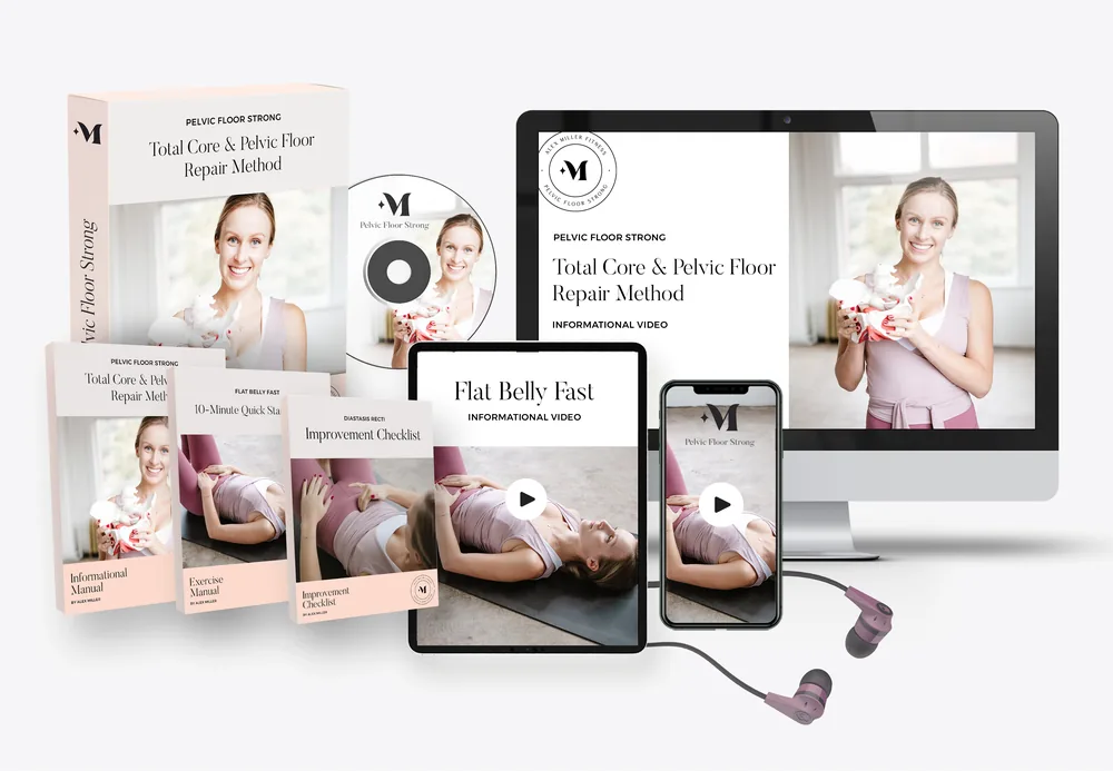Pelvic Floor Strong digital and DVD bundle package order now