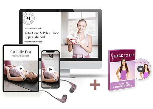 Pelvic Floor Strong 3 step pelvic floor workout program for women at home